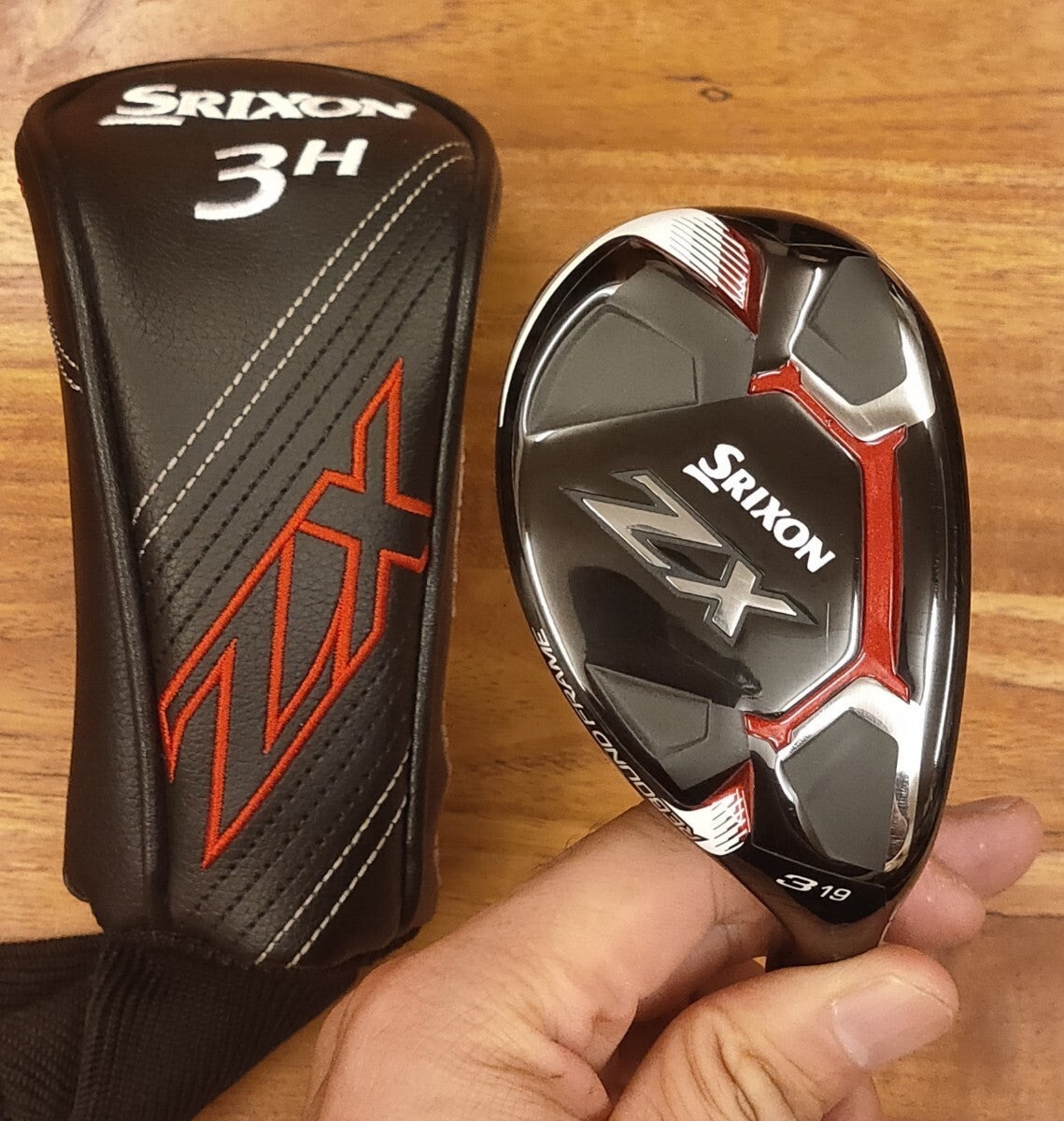 Srixon ZX Hybrid U3 19 Deg Head Only with Headcover RH Golf Club Japan - photo 1