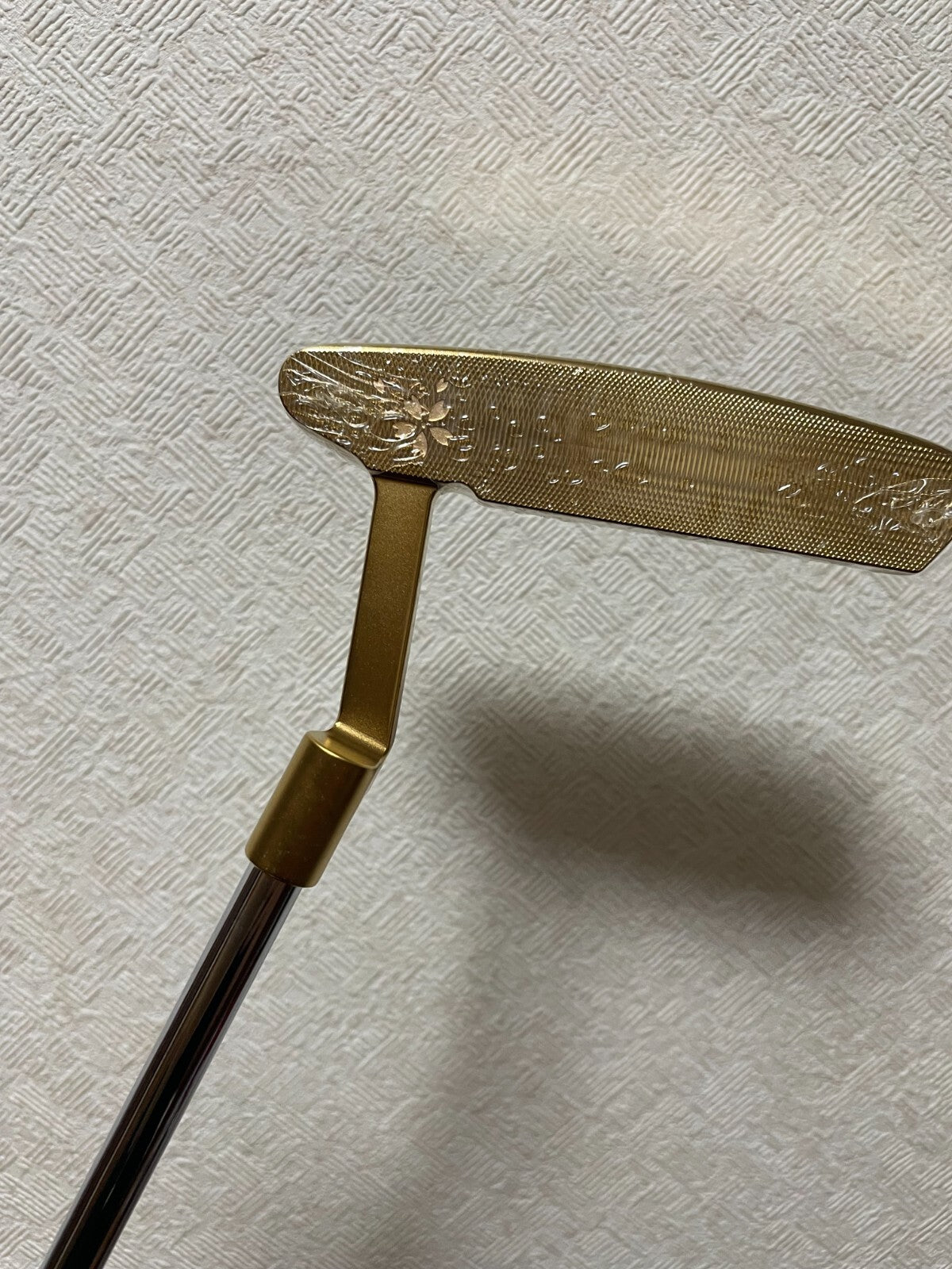 MUTSUMI HONMA putter MH282P Gold IP model 34" w/ Head Cover - photo 2