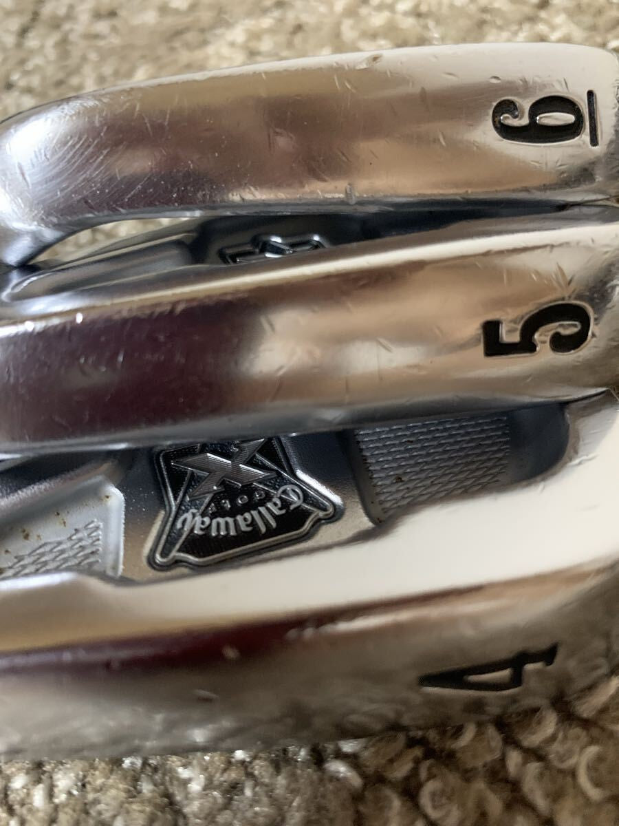 Callaway X Forged 2009 Iron Set 4-PW 7pcs Head Only RH Golf Japan - photo 8