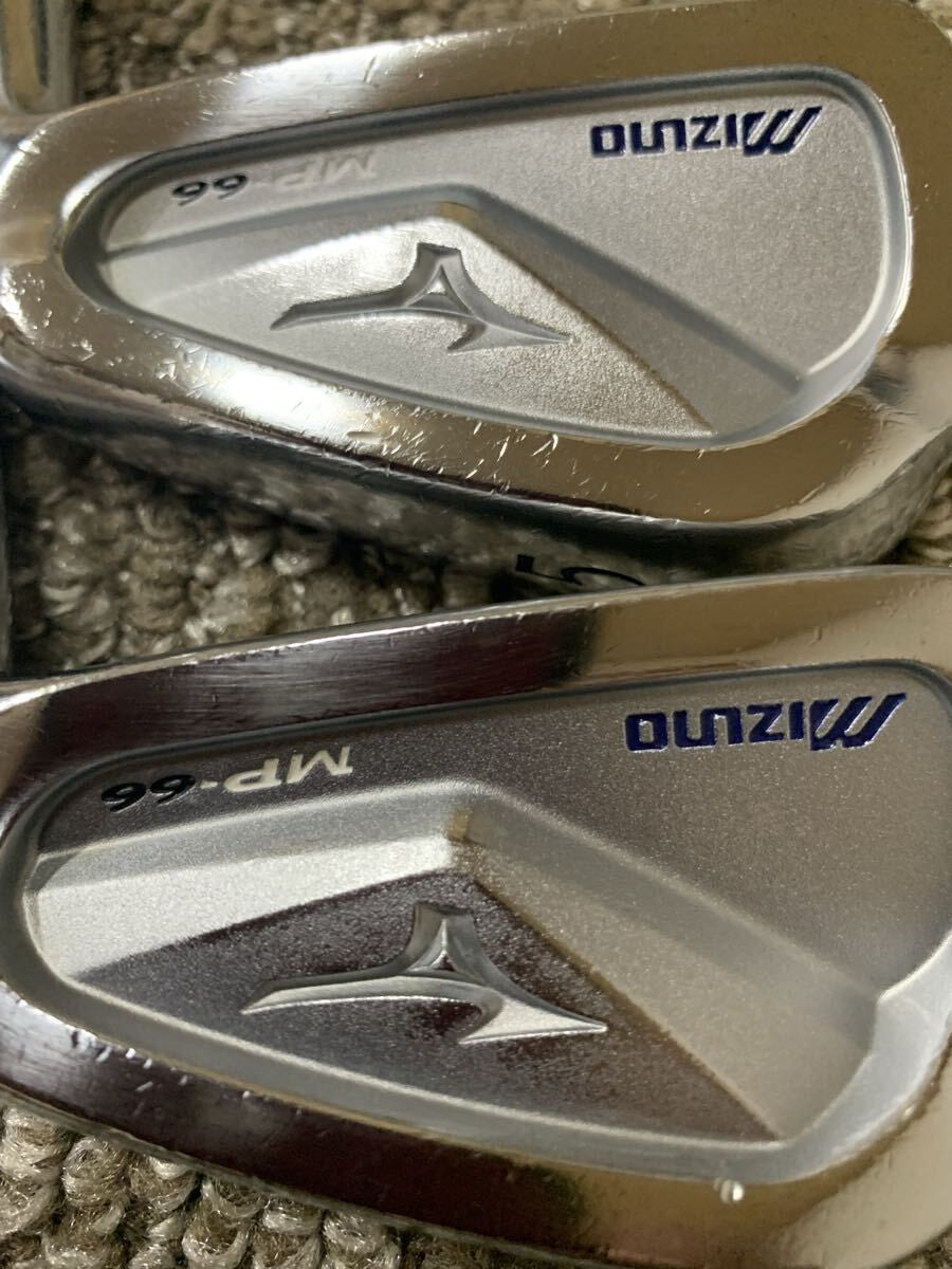 Mizuno MP-66 Iron Set 5-PW 6pcs Head Only Muscle Back RH Golf Japan - photo 2