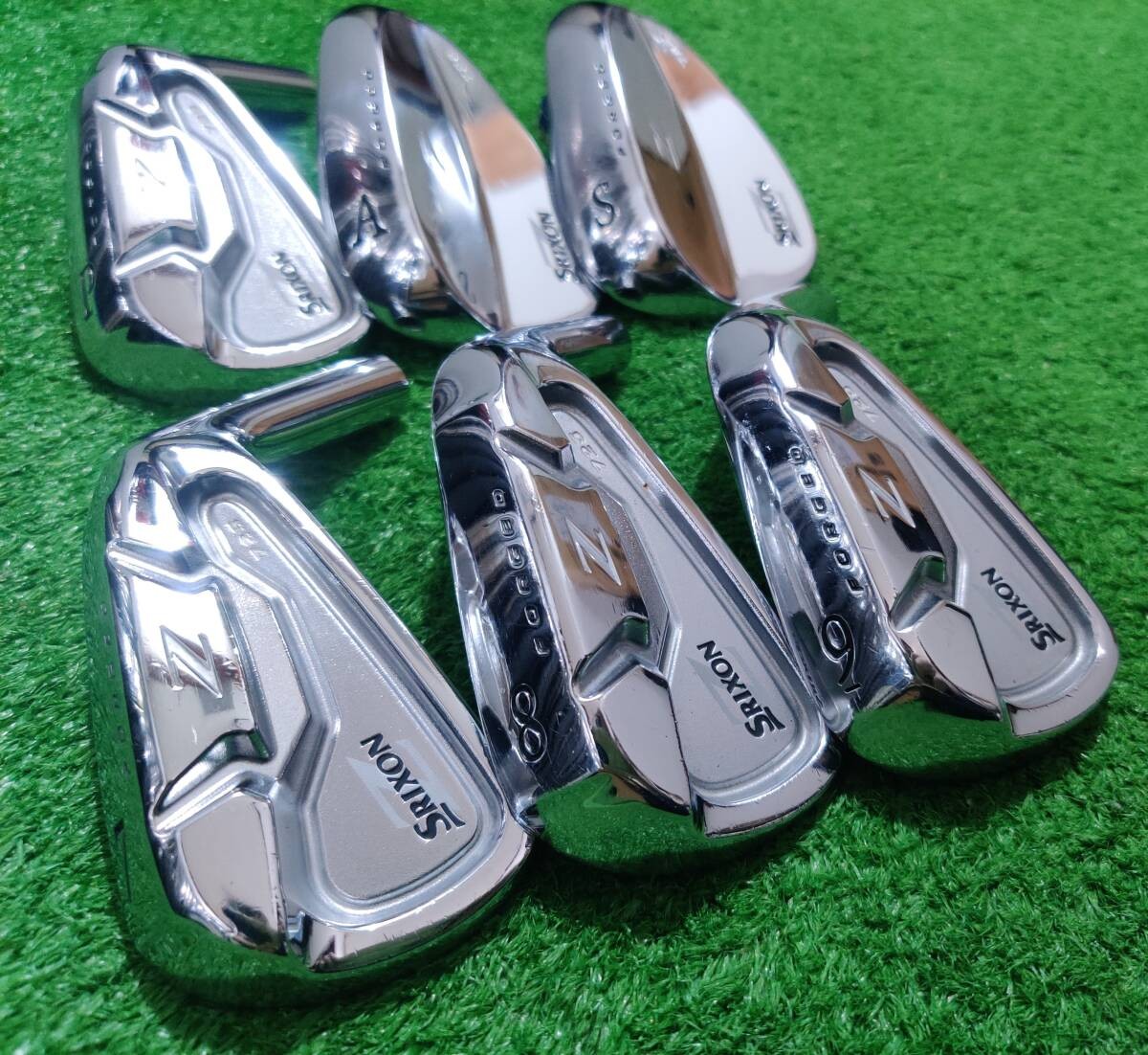 Srixon Z725 Forged Iron Set 7-SW 6pcs Head Only RH Golf Club Japan - photo 3