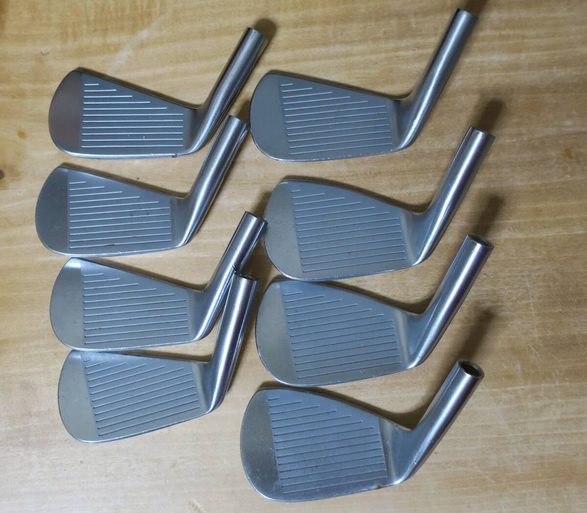 Bridgestone J'S Iron Set Heads Only 8pcs 3-PW RH Men Japan - photo 4