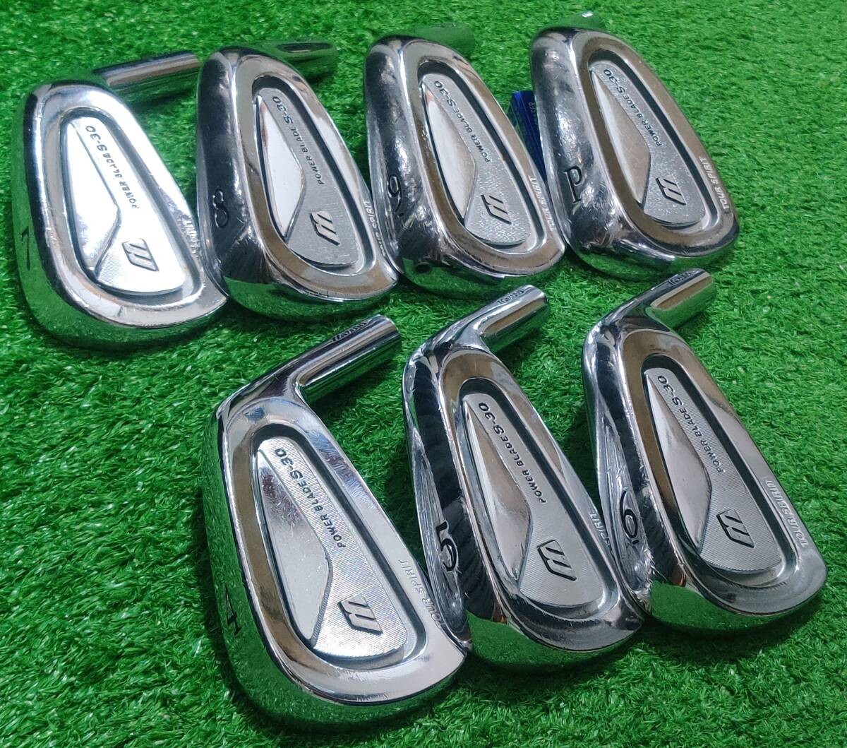 Mizuno Tour Spirit Power Blade S-30 Iron Head Set 7pcs #4-PW - photo 3