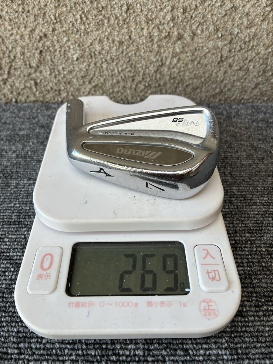 Mizuno MP-58 Iron Set 5-PW 6pcs Head Only RH Golf Club Japan - photo 6