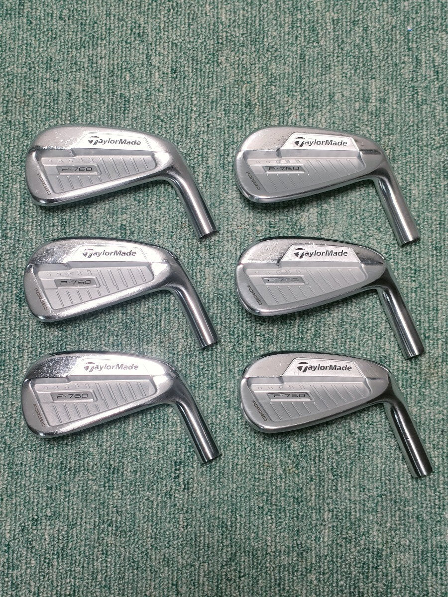 TaylorMade P760 Forged 2018 Iron Set 5-PW 6pcs Head Only RH Golf Japan - photo 1