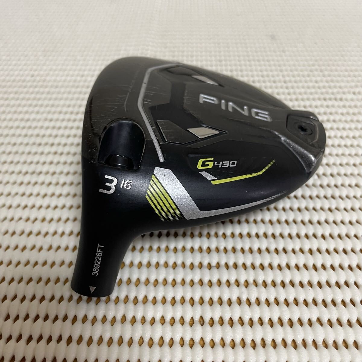 PING G430 SFT Fairway Wood 3W 16 Deg Head Only LH Golf Club Japan Spec - photo 2