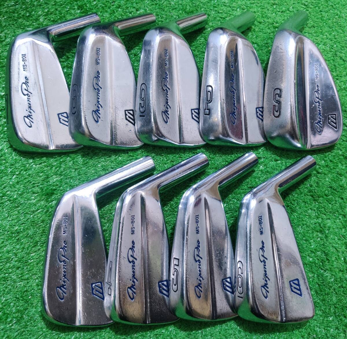 Mizuno Pro MS-801 Iron Head Set 8pcs #3-PW Japan Spec - photo 1