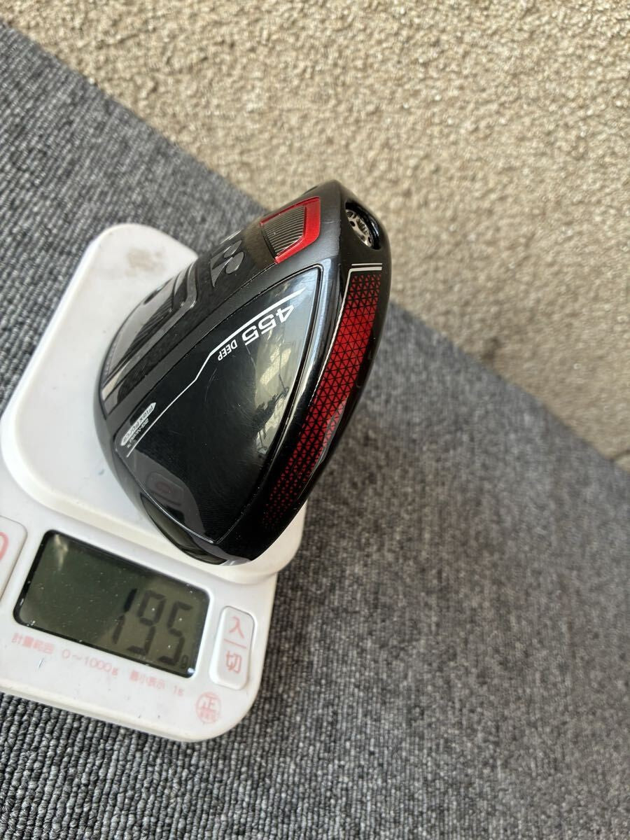 Yonex Ezone GT455 Deep7 Driver Head 7 Deg 195g Head Only RH Golf Japan - photo 7