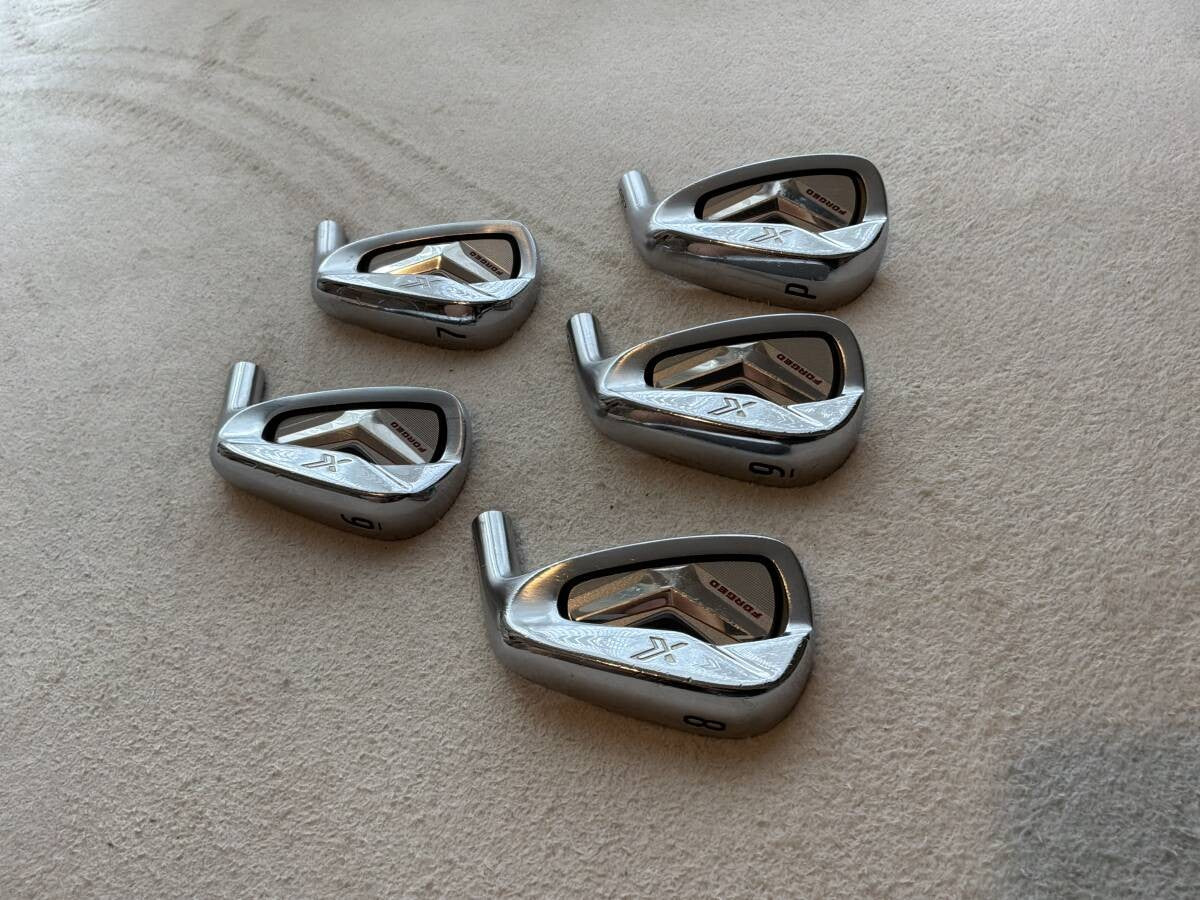 XXIO X 2020 Iron Set 6-PW 5pcs Head Only RH Golf Club Japan - photo 2