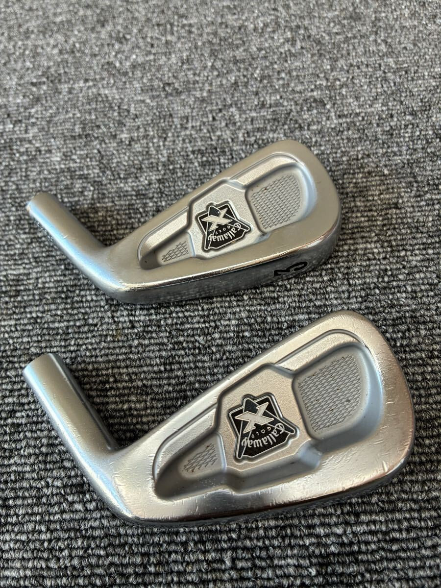 Callaway X Forged 2009 Iron Set 3 4 2pcs Head Only RH Golf Japan - photo 1