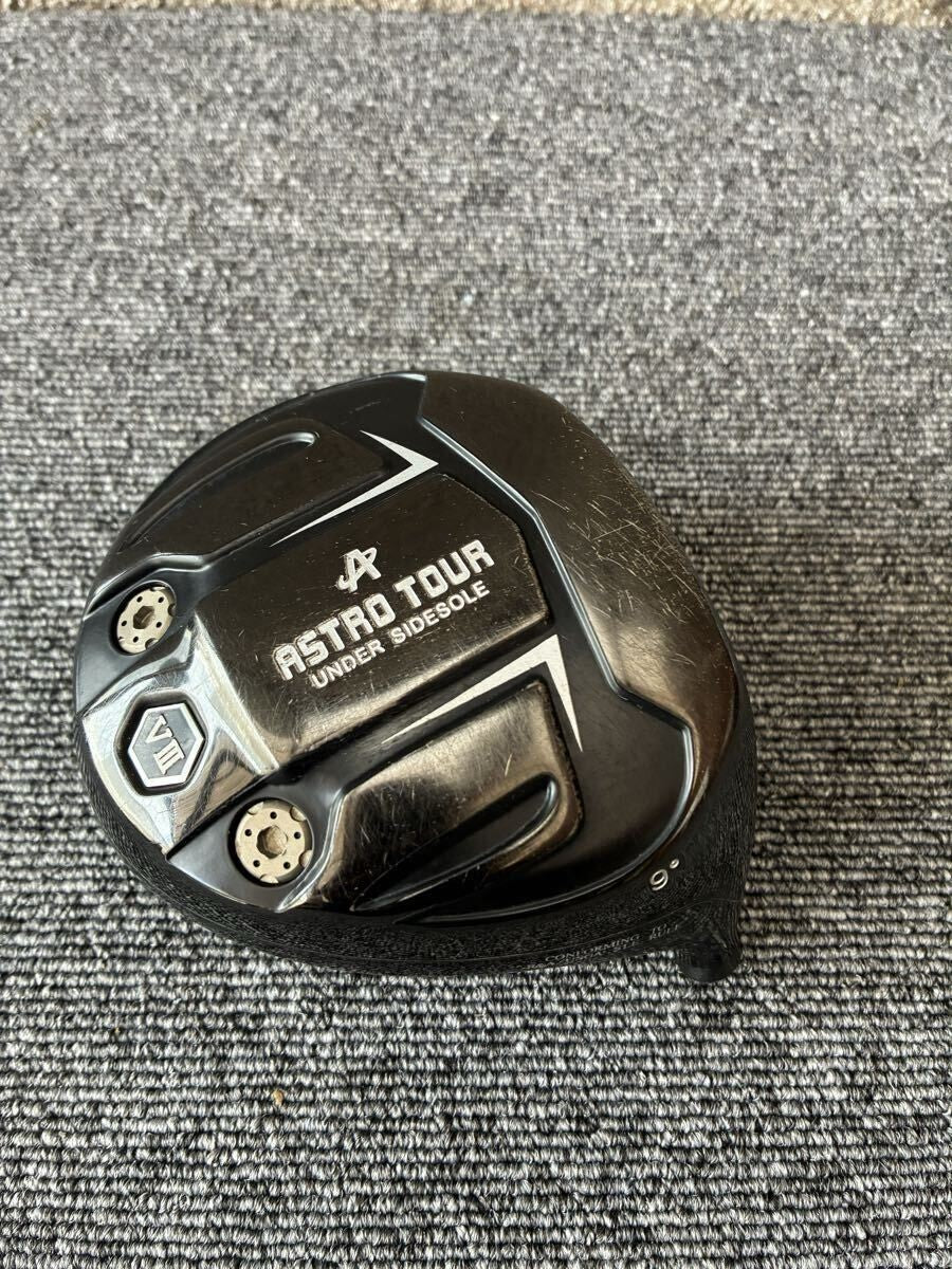 Masters Astro Tour VIII Driver Head 9 Deg Head Only RH Golf Club Japan - photo 1