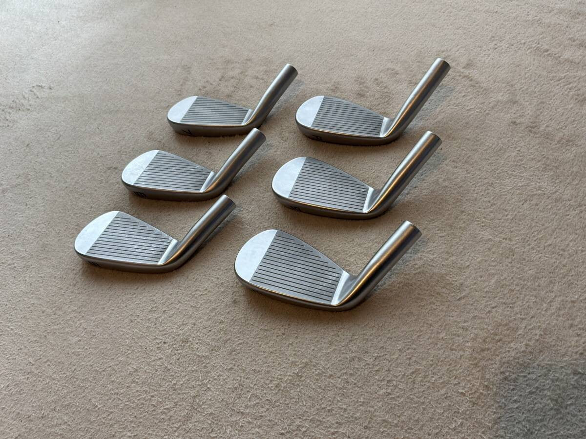 TaylorMade P7MC 2023 Iron Set 5-PW 6pcs Head Only RH Golf Club Japan - photo 7