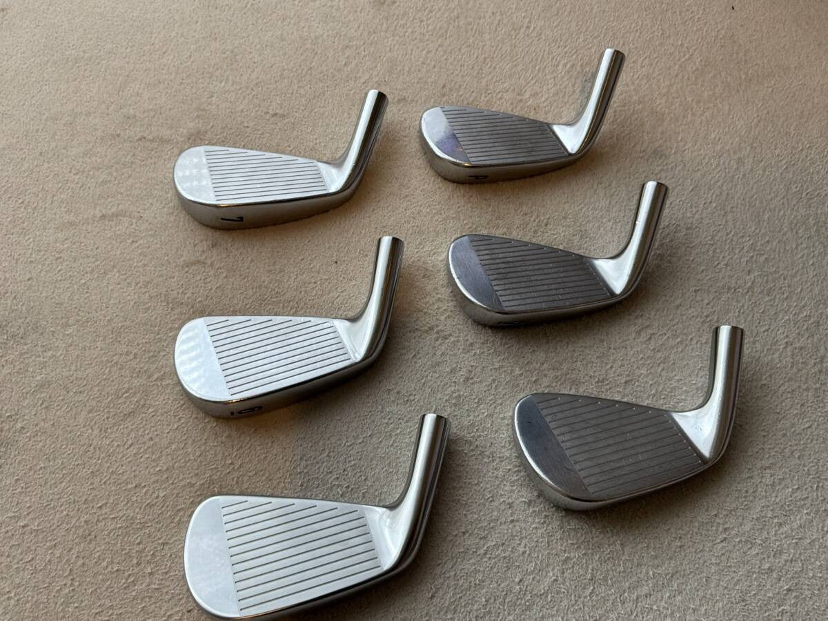 Callaway X Forged Star 2021 Iron Set 5-PW 6pcs Head Only RH Golf Japan - photo 8
