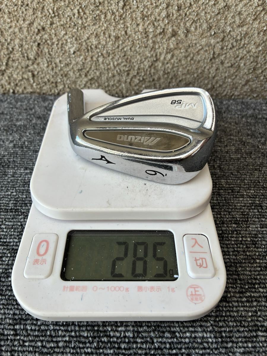 Mizuno MP-58 Iron Set 5-PW 6pcs Head Only RH Golf Club Japan - photo 8