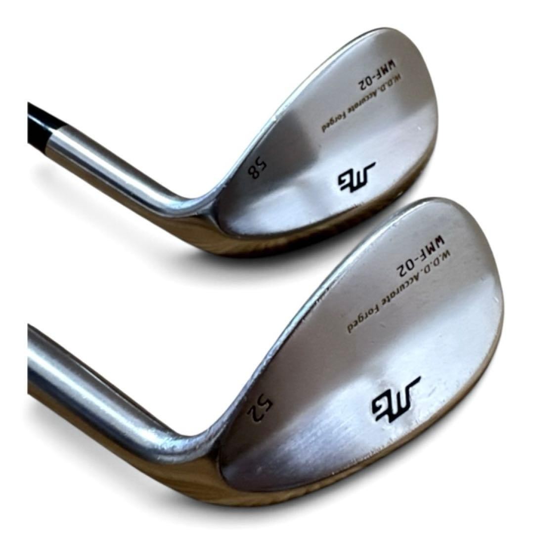 Miura Jucie WMF-02 Wedge Set 52 58 Deg 2pcs KBS Flex S RH Golf Japan - photo 1