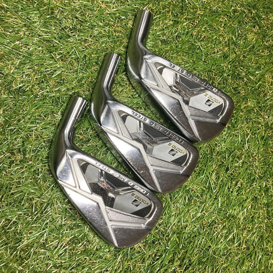 Katana Golf VOLTIO II Hi Forged Iron Head Set 6pcs #5-PW - Used kk28 - photo 2