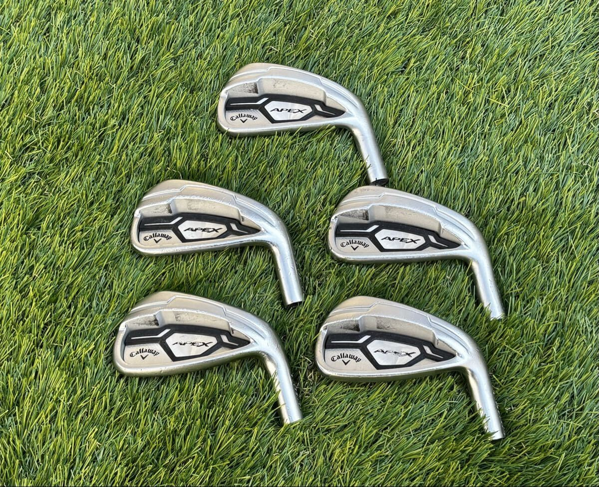 Callaway Apex 2016 Iron Set 5-9 5pcs Head Only RH Golf Club Japan - photo 3
