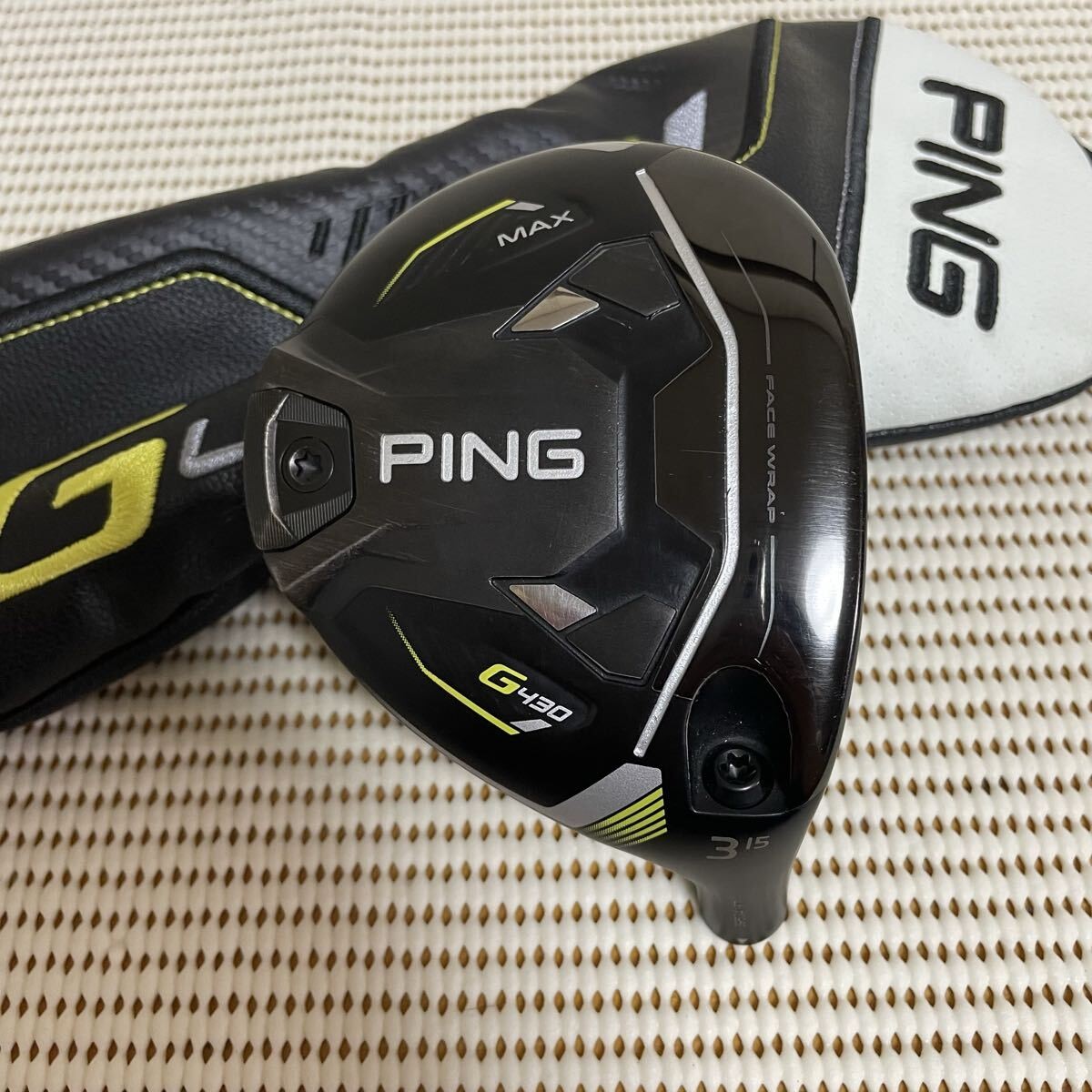 PING G430 MAX Fairway Wood 3W 15 Deg Head Only RH Golf Club Japan - photo 1