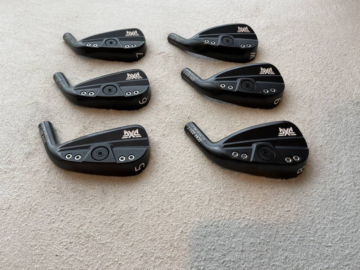 PXG 0311 T GEN4 Xtreme Dark Iron Set 5-PW 6pcs Head Only RH Japan - photo 4