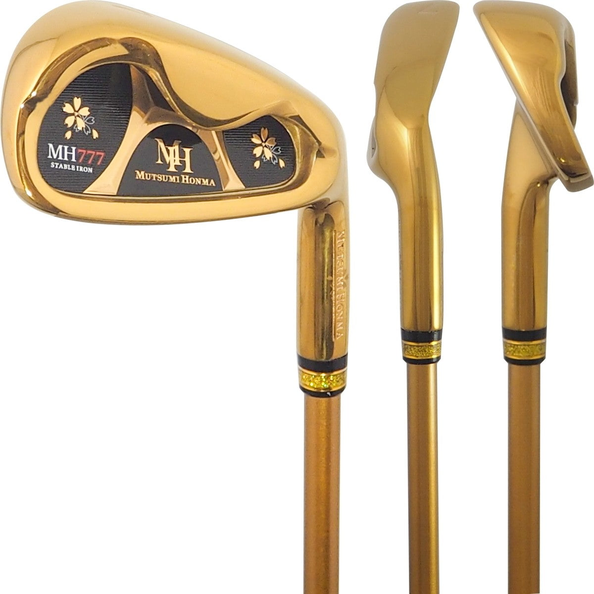 MUTSUMI HONMA MH-777 One Length Iron Gold IP 5-9I.PW R - photo 3
