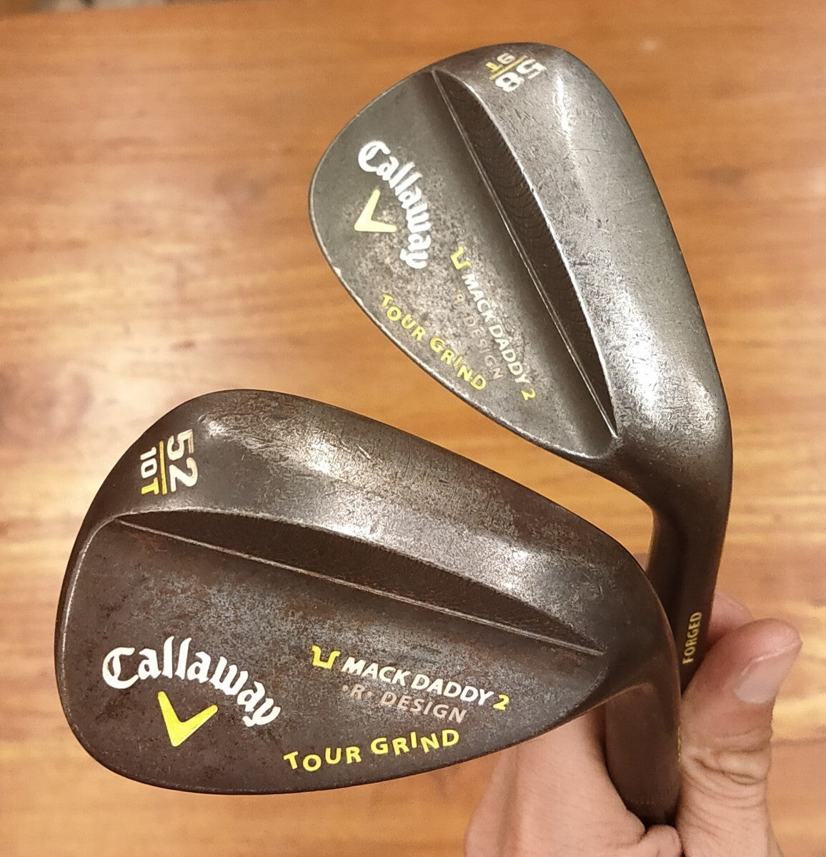 Callaway Mack Daddy 2 Tour Grind Wedge Set 52 58 Deg 2pcs DG S200 RH Golf Japan - photo 1