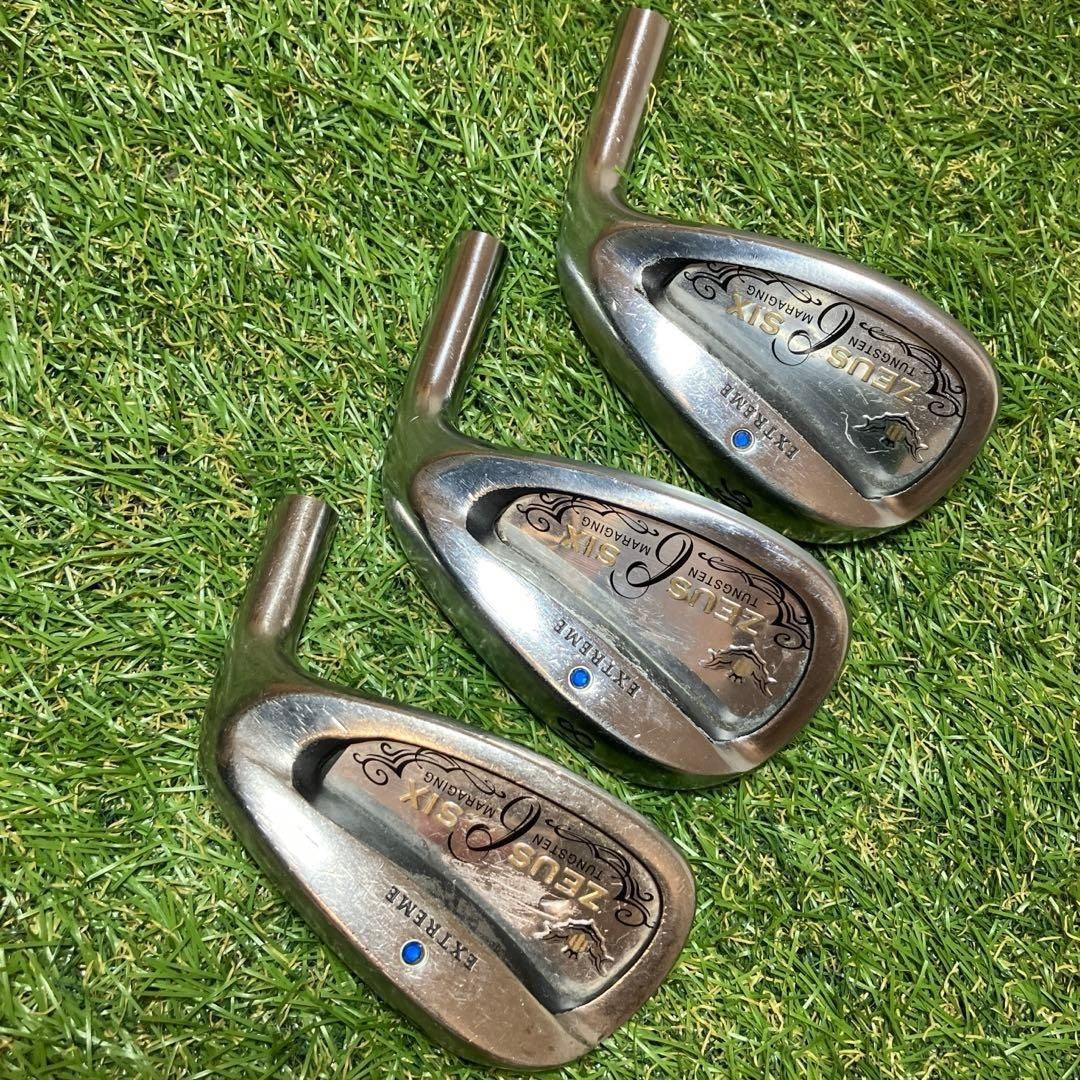 Daiichi Golf Zeus Six Extreme Iron Head Set 6pcs #7-PW 48° 56° - photo 7
