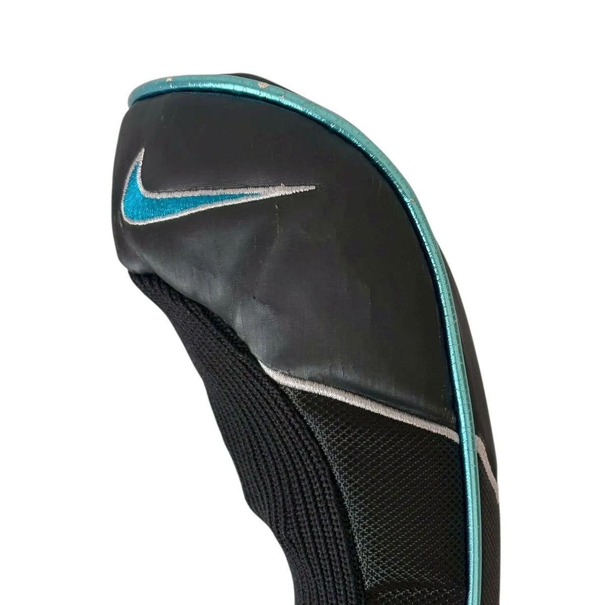 Nike Golf FW UT Head Cover Black Blue Embroidered Swoosh Synthetic Leather Knit - photo 10