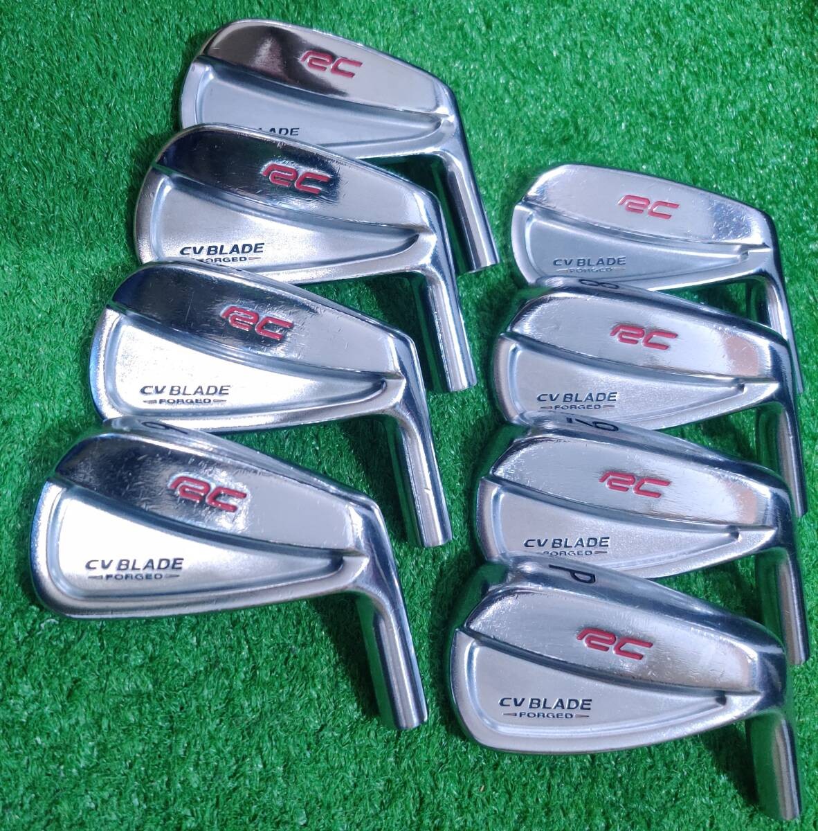 Royal Collection CV Blade Forged Iron Head Set 8pcs #3-PW Half Cavity - photo 3