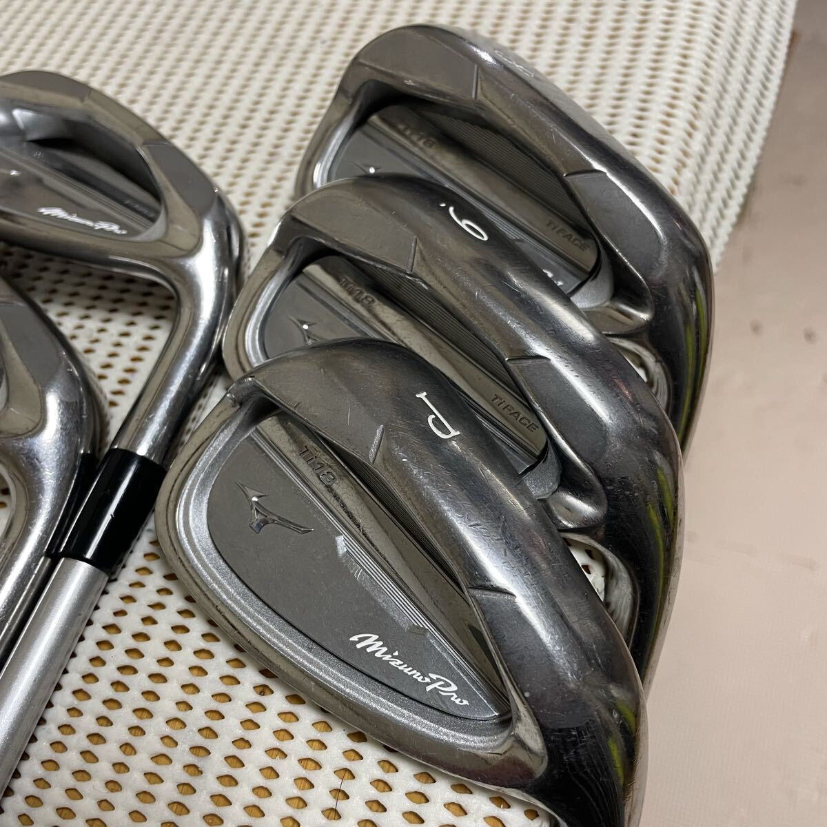 Mizuno Pro Ti18 OTi Iron Set 6-P 5pcs Steel Flex R RH Golf Club Japan - photo 3