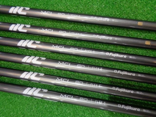 Mizuno Pro M-15 Iron Set 6pcs #5-PW Fujikura MCI 80 Flex-S New - photo 4