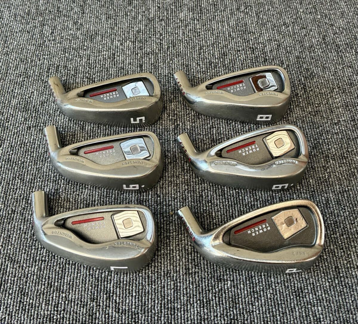 ONOFF AKA 2016 Iron Head Set 6pcs #5-PW Power Trench Tungsten - photo 2