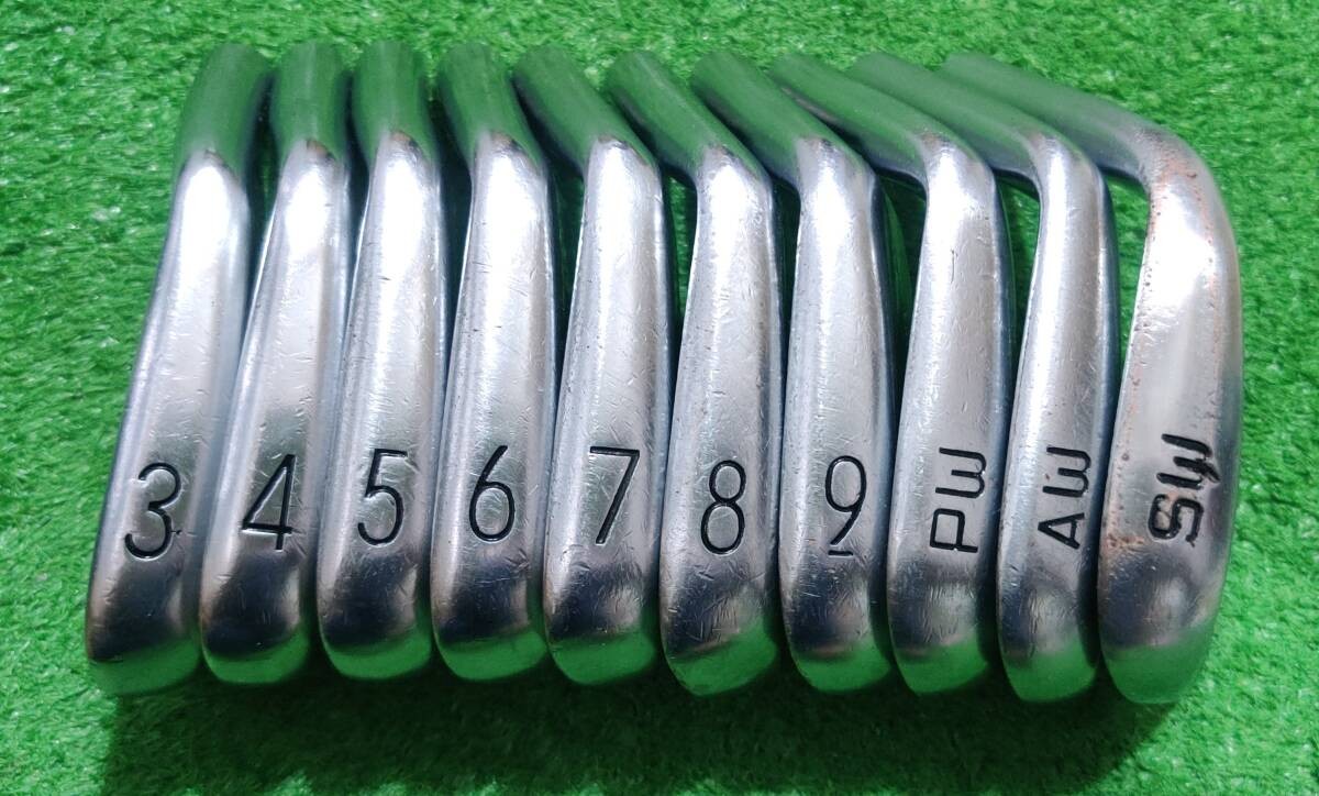 Maruman Conductor 302E Forged Iron Set 3-SW 10pcs Head Only RH Golf Japan - photo 5