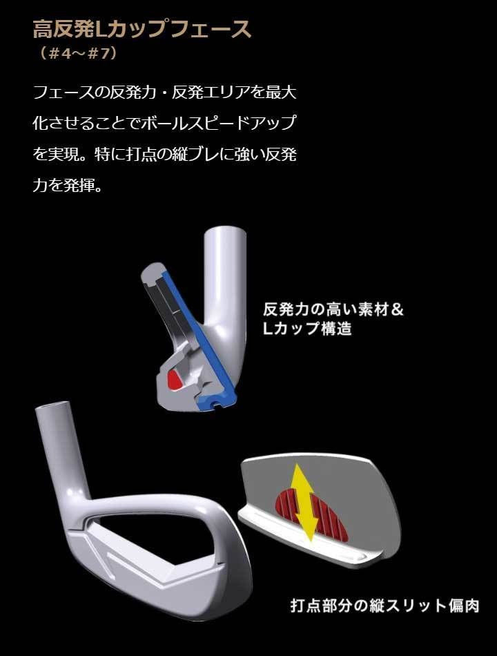 HONMA TW GS TOUR WORLD 5 irons #6-10 NS Pro 950 GH neo S - photo 4