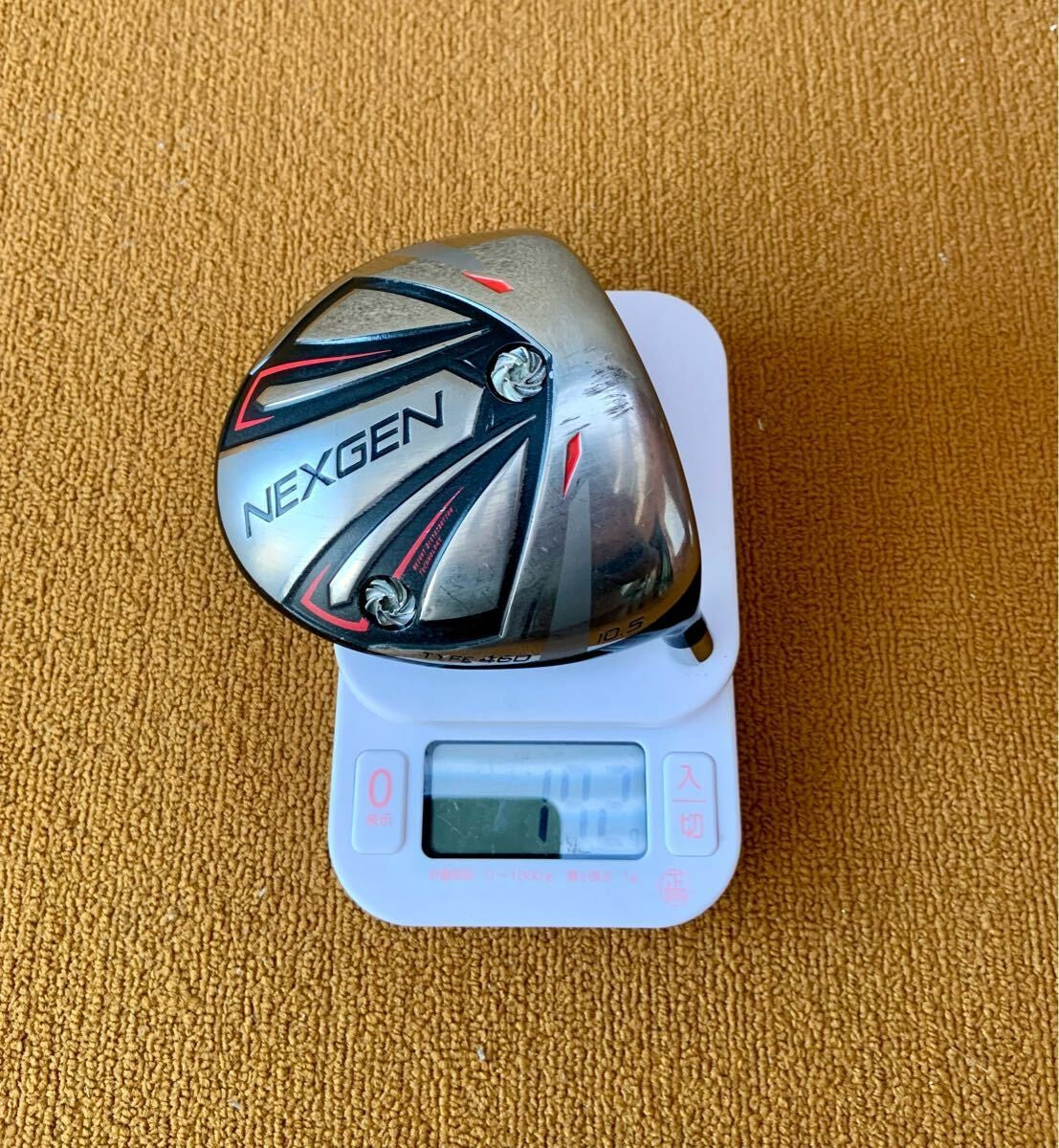 NEXGEN 6 Type460 Driver Head Only 10.5° No Sleeve No Cover - photo 1