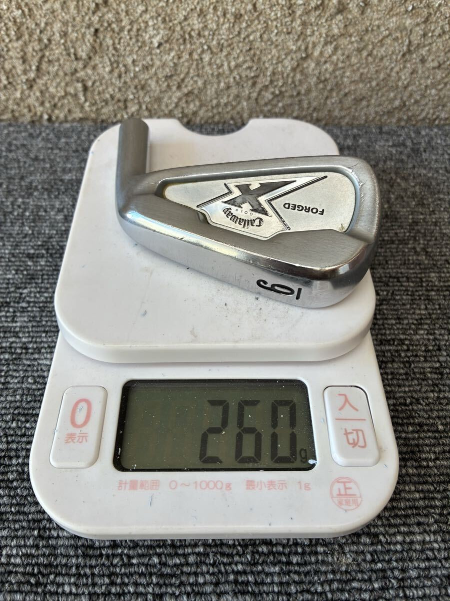 Callaway X Forged 2007 Iron Set 5-PW 6pcs Head Only RH Golf Japan - photo 5