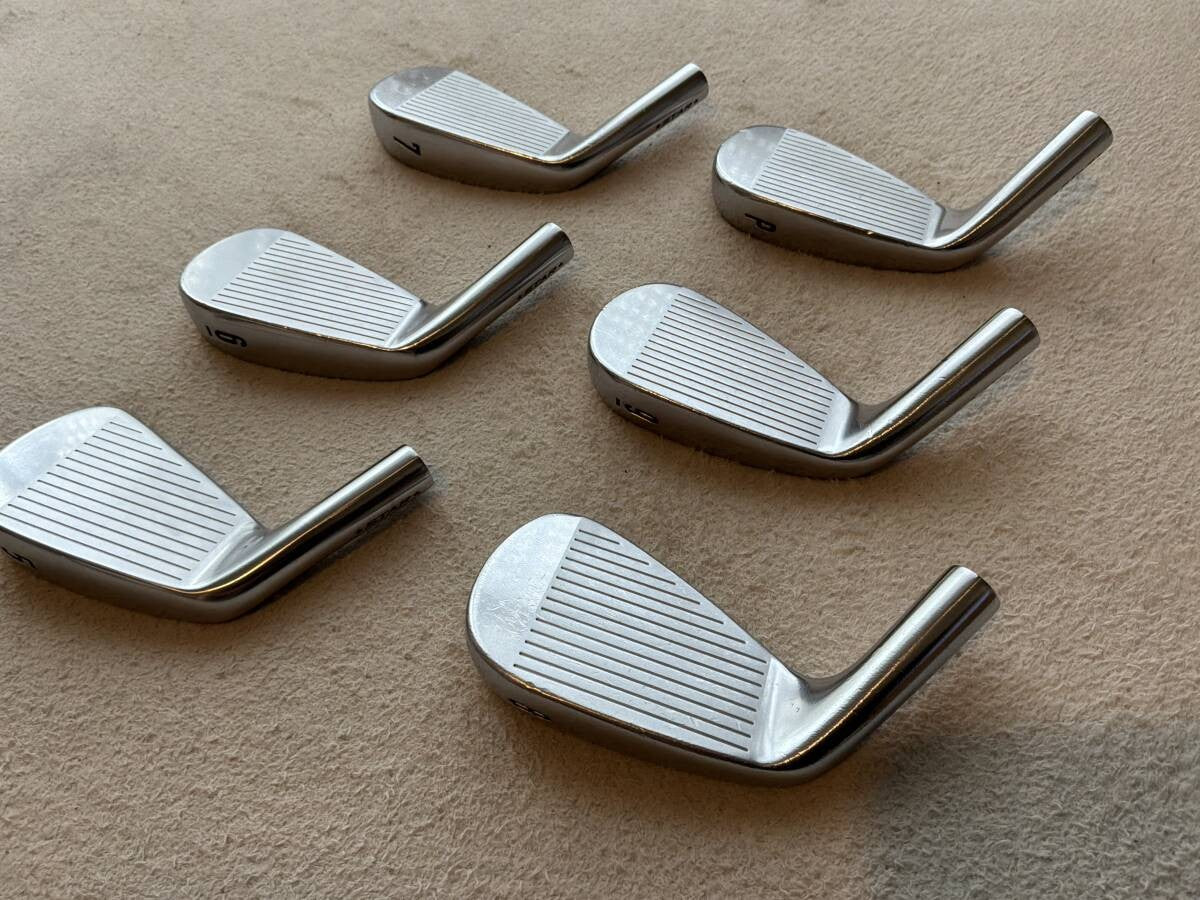 Callaway X Forged Star 2021 Iron Set 5-PW 6pcs Head Only RH Golf Japan - photo 7