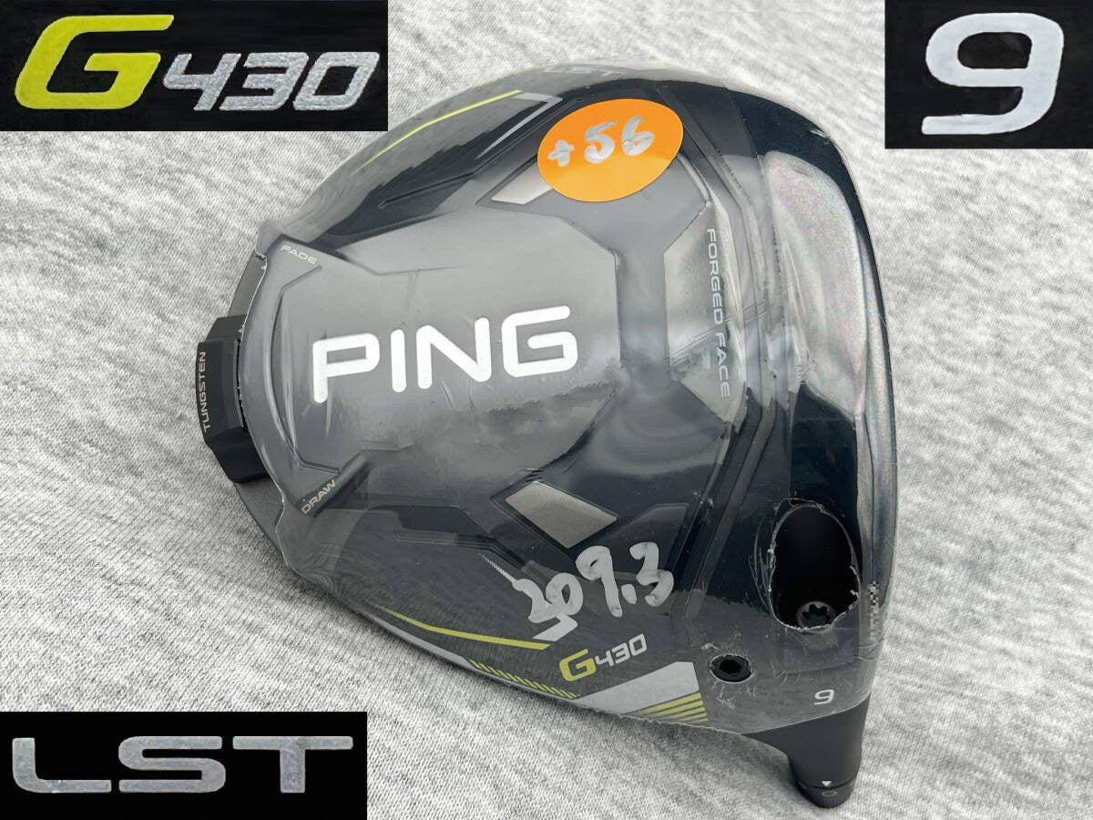 PING G430 LST Driver Head Only 9.0° Tour Issue WRX Proto CT256 With Spec - photo 1