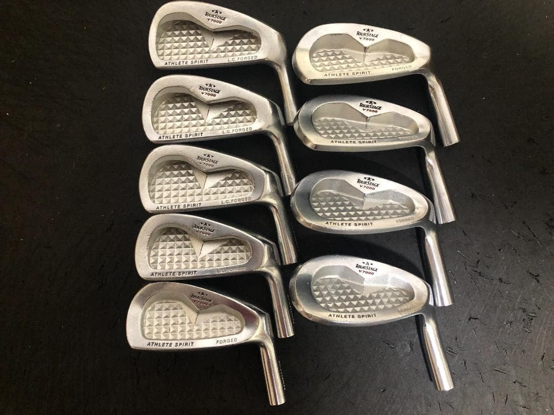 TourStage V7000 Iron Head Set 9pcs #4-SW Mirror Finish Stainless - photo 1