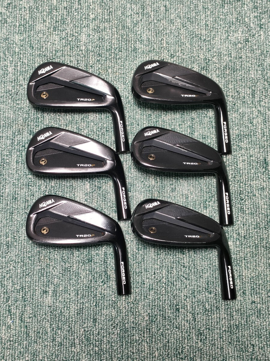 HONMA TR20P Forged Black & White Iron Head Set 6pcs #6-11 Limited - photo 1