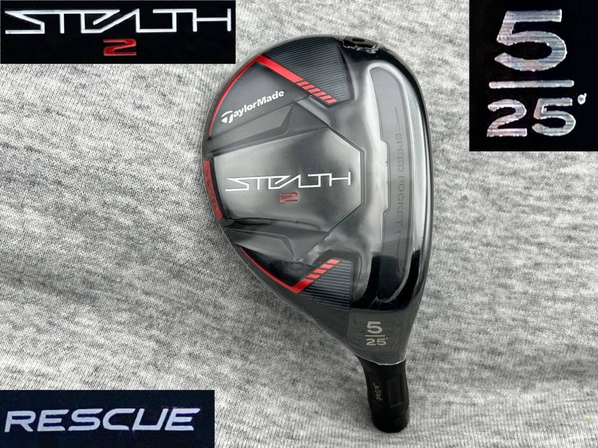 TaylorMade Stealth2 Rescue 5 Tour Issue Hybrid 25 Deg CT249 RH Japan - photo 1