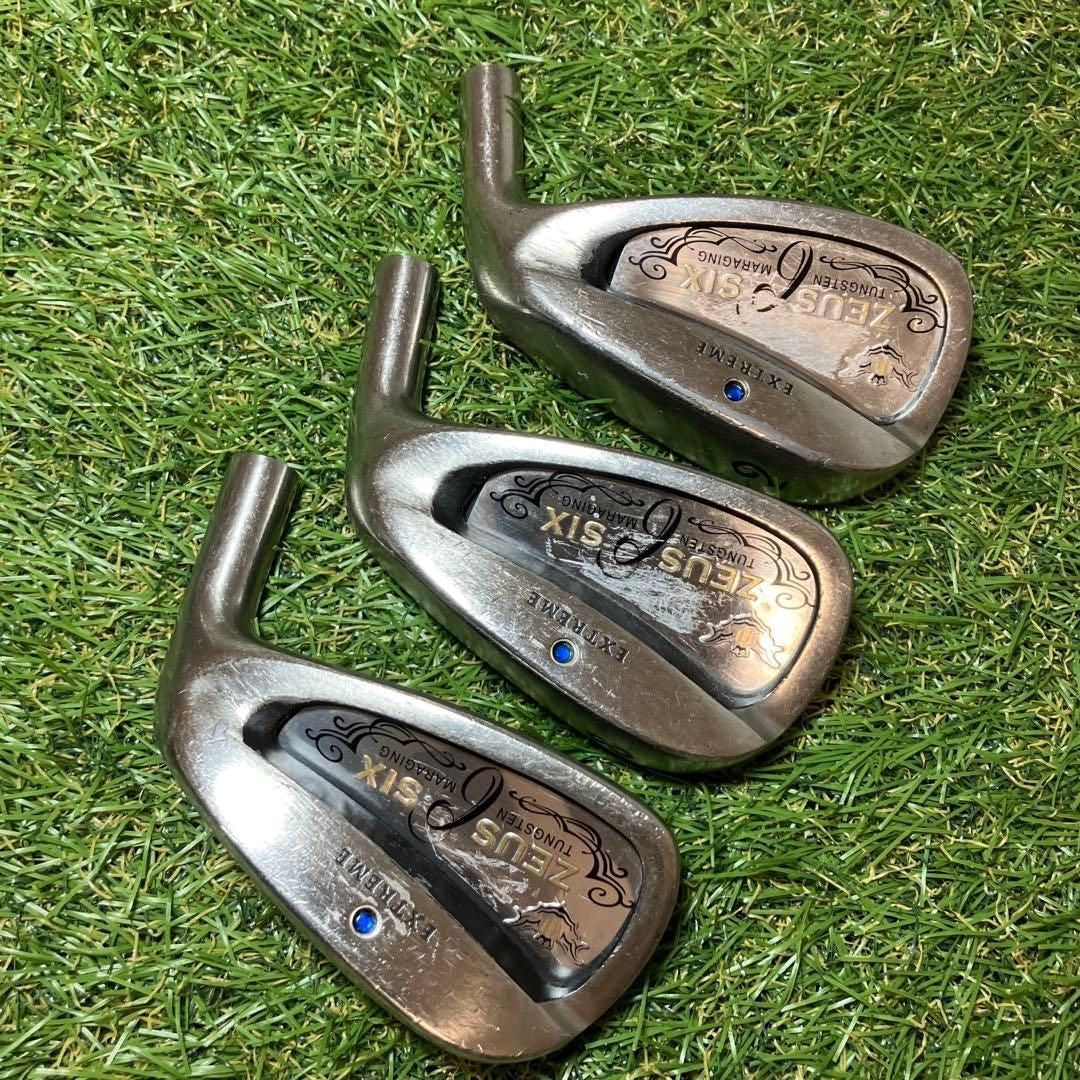 Daiichi Golf Zeus Six Extreme Iron Head Set 6pcs #7-PW 48° 56° - photo 2