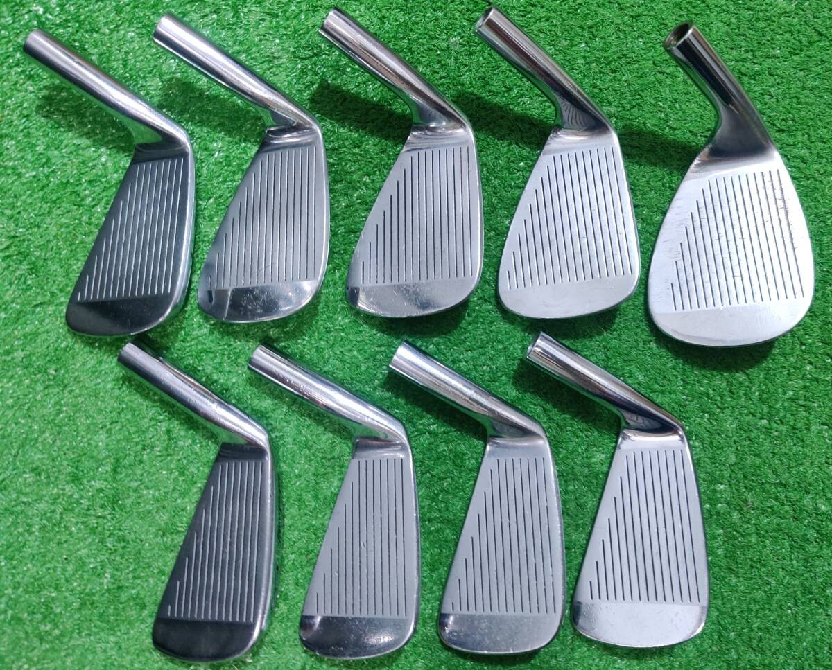 MacGregor MT Tourney R65 Forged Iron Set 3-SW 9pcs Head Only RH Golf Japan - photo 6