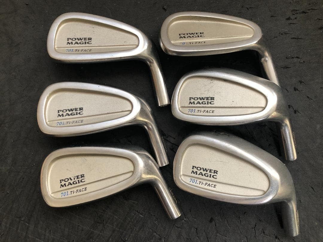 Yamaha Power Magic 701 Ti-Face Iron Head Set 6pcs #7-SW - photo 1