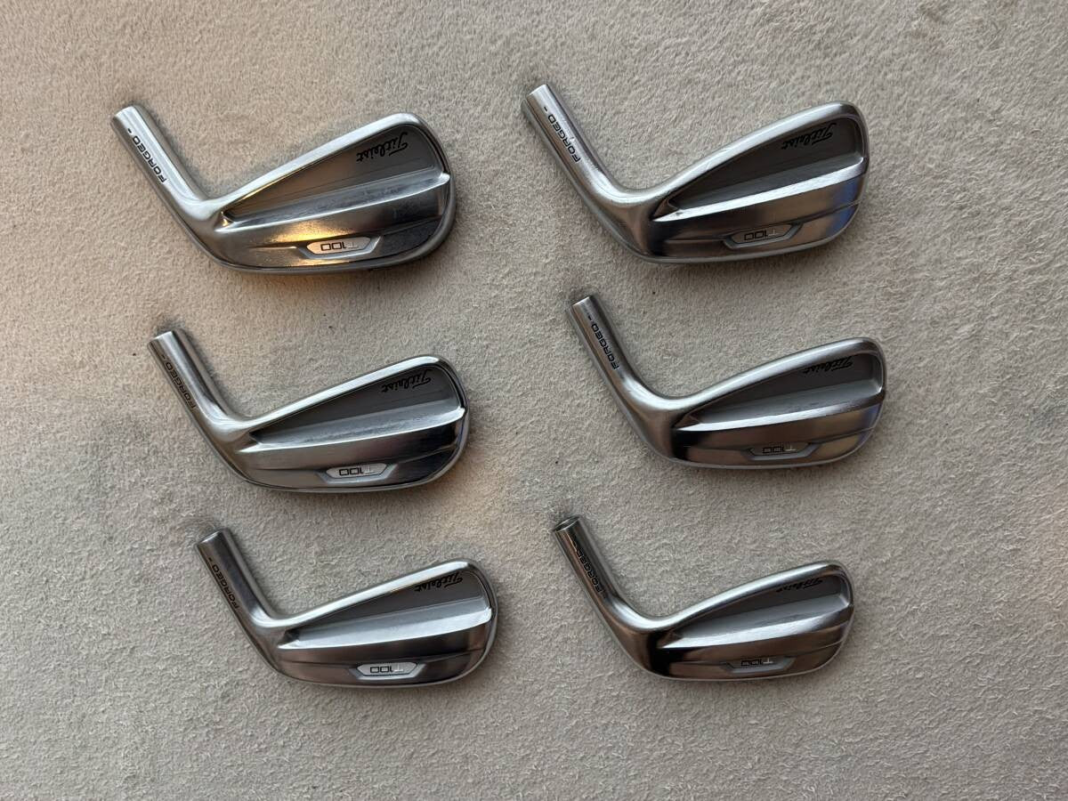 Titleist T100 2021 Iron Set 5-PW 6pcs Head Only RH Golf Club Japan - photo 5