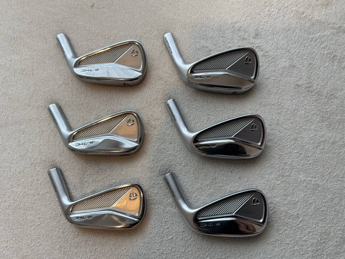 TaylorMade P7MC 2023 Iron Set 5-PW 6pcs Head Only RH Golf Club Japan - photo 1