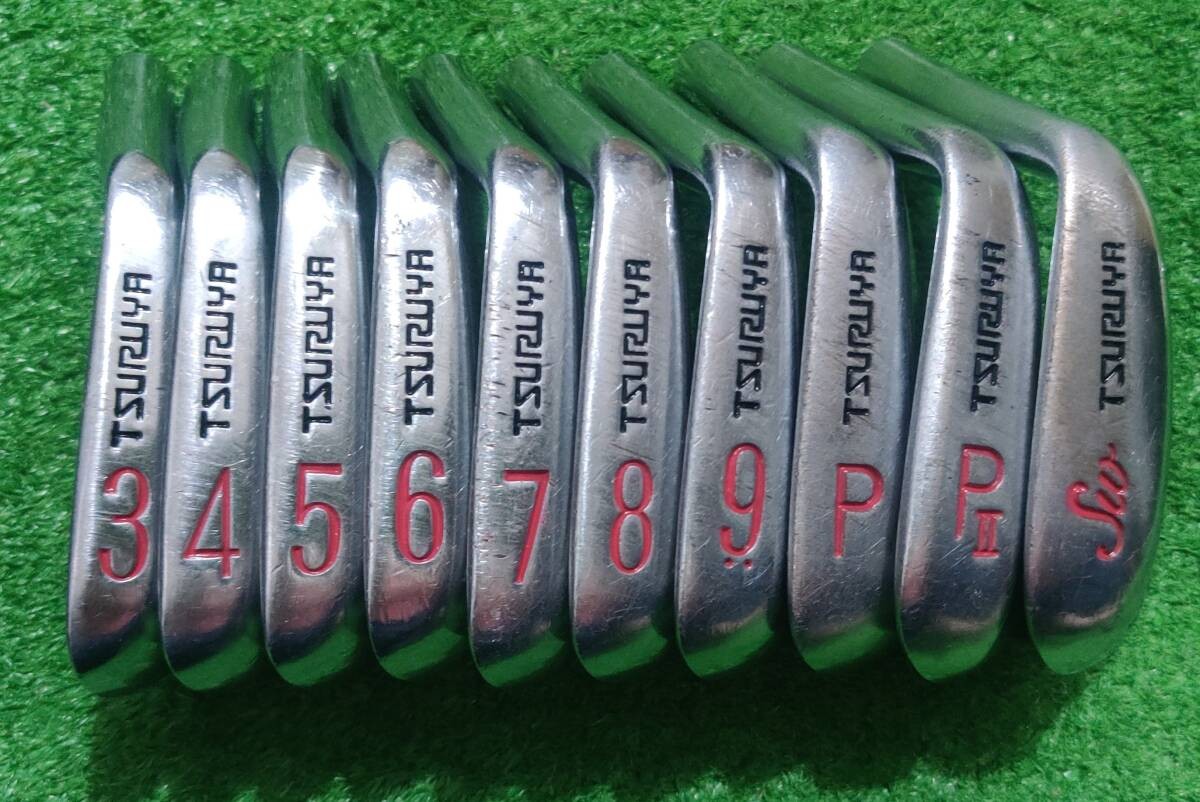Tsuruya Axel Pro Iron Set 3-SW 10pcs Head Only RH Golf Club Japan Spec - photo 5