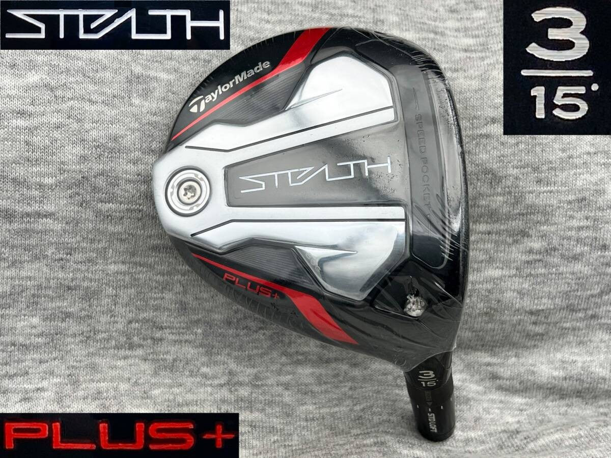 Tour Issue TaylorMade Stealth Plus 3W 15 Proto CT246 Head Only - photo 1