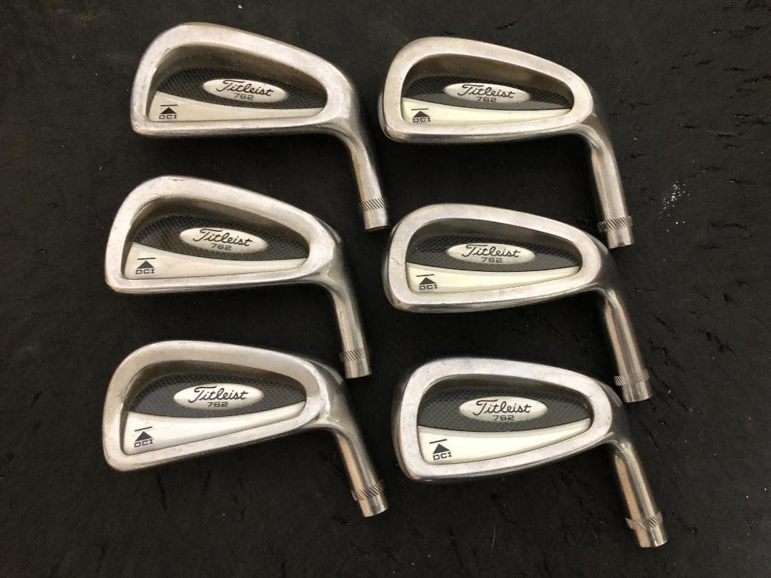 Titleist DCI 762 Iron Set 5-P 6pcs Head Only RH Golf Club Japan Spec - photo 1