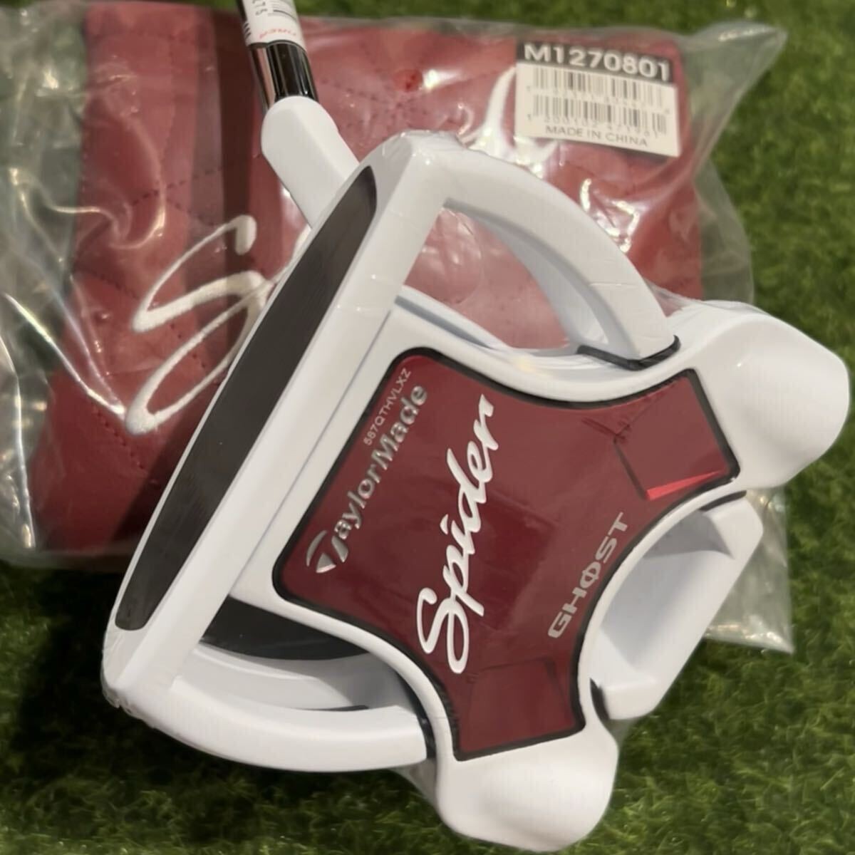 TaylorMade Spider Ghost White Small Slant Putter 33 inch RH Golf Japan - photo 3