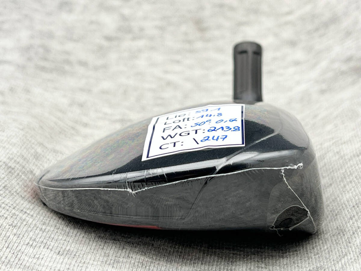 Tour Issue TaylorMade Stealth2 3W 15 Proto CT247 Hot Melt Head Only - photo 4